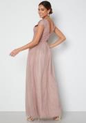 Bubbleroom Occasion Ariella Lace Gown Dusty pink 36