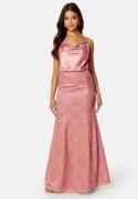 Bubbleroom Occasion Lucie Jacquard Gown Old rose 46