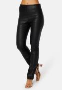 SELECTED FEMME Berit HW Leather Pant Black 34