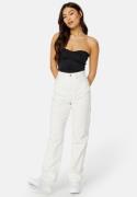 BUBBLEROOM Kendra Straight Jeans Offwhite 44