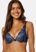 Wonderbra Glamour Triangle Bra Blue Navy 75A