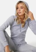 Juicy Couture Robertson Classic Velour Hoodie Silver Marl XXS