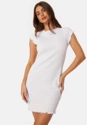 TOMMY JEANS Bodycon Smock Dress YBR White M