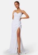 Christian Koehlert Sparkling Bustier Dress Glitter White 40