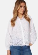 SELECTED FEMME Slftatiana L/S Embr Shirt Bright White 38