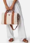 Guess Canvas 2 Small Tote Beige/Brown Onesize