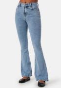 BUBBLEROOM Tove High Waist Flared Superstretch Light denim 38