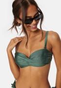 BUBBLEROOM Twisted Bikini Top Green 80A