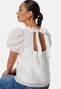 VERO MODA Vmnynne 2/4 Open Back Top Bright White S