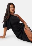 Bubbleroom Occasion Melissa One Shoulder Dress Black 44