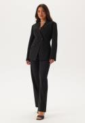 BUBBLEROOM Single Button Blazer Black 40