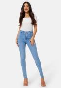 Happy Holly Amy Push Up Jeans Light blue 38R