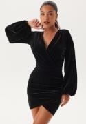 Bubbleroom Occasion Leija Velvet Dress Black S