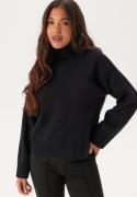 SELECTED FEMME Slfkamma Ls Knit Roll Neck Noo Black S