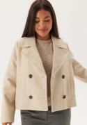 VERO MODA Vmvincemia Short Jacket Noos Oatmeal Detail:melange S