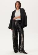 BUBBLEROOM Sequin Wide Trousers Black M