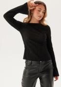 BUBBLEROOM Sparkling Long Sleeve Top Black L