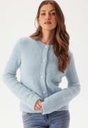 BUBBLEROOM Bouclé Cardigan Light blue M