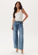 ONLY Onlgianna Mw Straight Dnm Medium Blue Denim 25/32