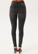 BUBBLEROOM High Full length Superstretch Jeans Dark grey 42