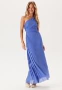 FOREVER NEW Mirabelle Pleated Asymm Maxi Dress Cornflower Blue 42(UK14)