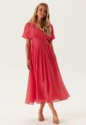 FOREVER NEW Francine V Neck Midi Dress Red 44(UK16)