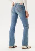 True Religion Becca Mid Rise Boot Cut Big T Crushed Lily 23