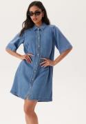Object Collectors Item Objframe 2/4 RE DENIM DRESS  R Light Blue Denim XS