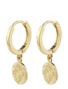 Earrings Nomad Gold Plated Accessories Jewellery Earrings Hoops Gold Pilgrim