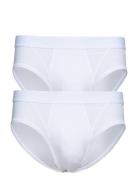 Jbs Of Dk Briefs 2-Pack Underbukser Y-front Briefs White JBS Of Denmark