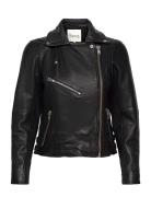 02 The Leather Jacket Læderjakke Skindjakke Black My Essential Wardrobe