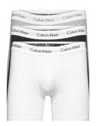 Boxer Brief 3Pk Boxershorts Black Calvin Klein