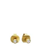 Finesse Earring - Gold Accessories Jewellery Earrings Studs Gold Julie Sandlau