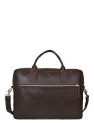 Catania Briefcase Tobias 15,6' Mappe Taske Brown Adax