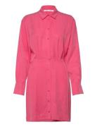 Liz Shirt Dress 14028 Kort Kjole Pink Samsøe Samsøe
