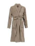 Herkules Terry Velour Robe Morgenkåbe Badekåbe Beige Høie Of Scandinavia