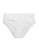 Recycled: Briefs With Lace Trusser, Tanga Briefs White Esprit Bodywear Women