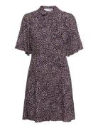 Slfjalina 2/4 Short Shirt Dress M Kort Kjole Multi/patterned Selected Femme