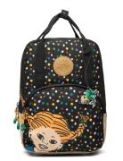 Pippi Retro Backpack Accessories Bags Backpacks Black Pippi Langstrømpe