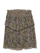 Amy Print Skirt Kort Nederdel Multi/patterned Dante6