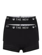 2-Pack Organic Hipsters Noos Night & Underwear Underwear Underpants Black The New