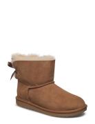 #K Mini Bailey Bow I Boots Støvler Brown UGG