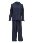 Ara Pyjamas Pyjamas Nattøj Navy Høie Of Scandinavia