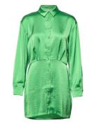 Liza Shirt Dress 12956 Kort Kjole Green Samsøe Samsøe
