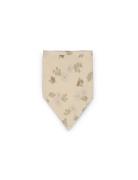 Bandana Bib - Flowers And Berries Baby & Maternity Care & Hygiene Dry Bibs Beige That's Mine