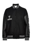 D1. Over D Gant Varsity Jacket Bomberjakke Black GANT