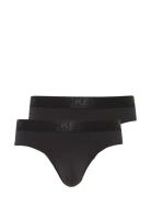 Brief 2-P Underbukser Y-front Briefs Black Jockey