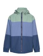Jacket - Rec. -Colorblock Outerwear Jackets & Coats Windbreaker Multi/patterned Color Kids