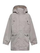 Nmmdylan Long Jacket 1Fo Lil Parka Jakke Grey Lil'Atelier