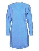 Envictoria Ls Short Dress 6891 Kort Kjole Blue Envii